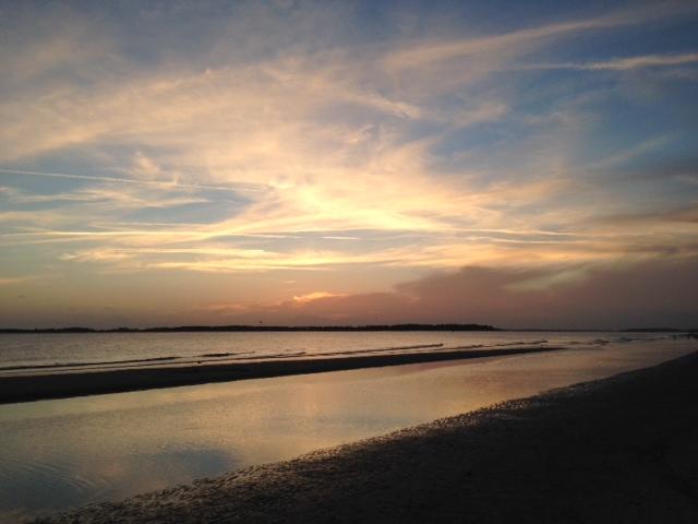 3103 Point Street Edisto Island, SC 29438 - Photo 5 of 41 sunset on the sound