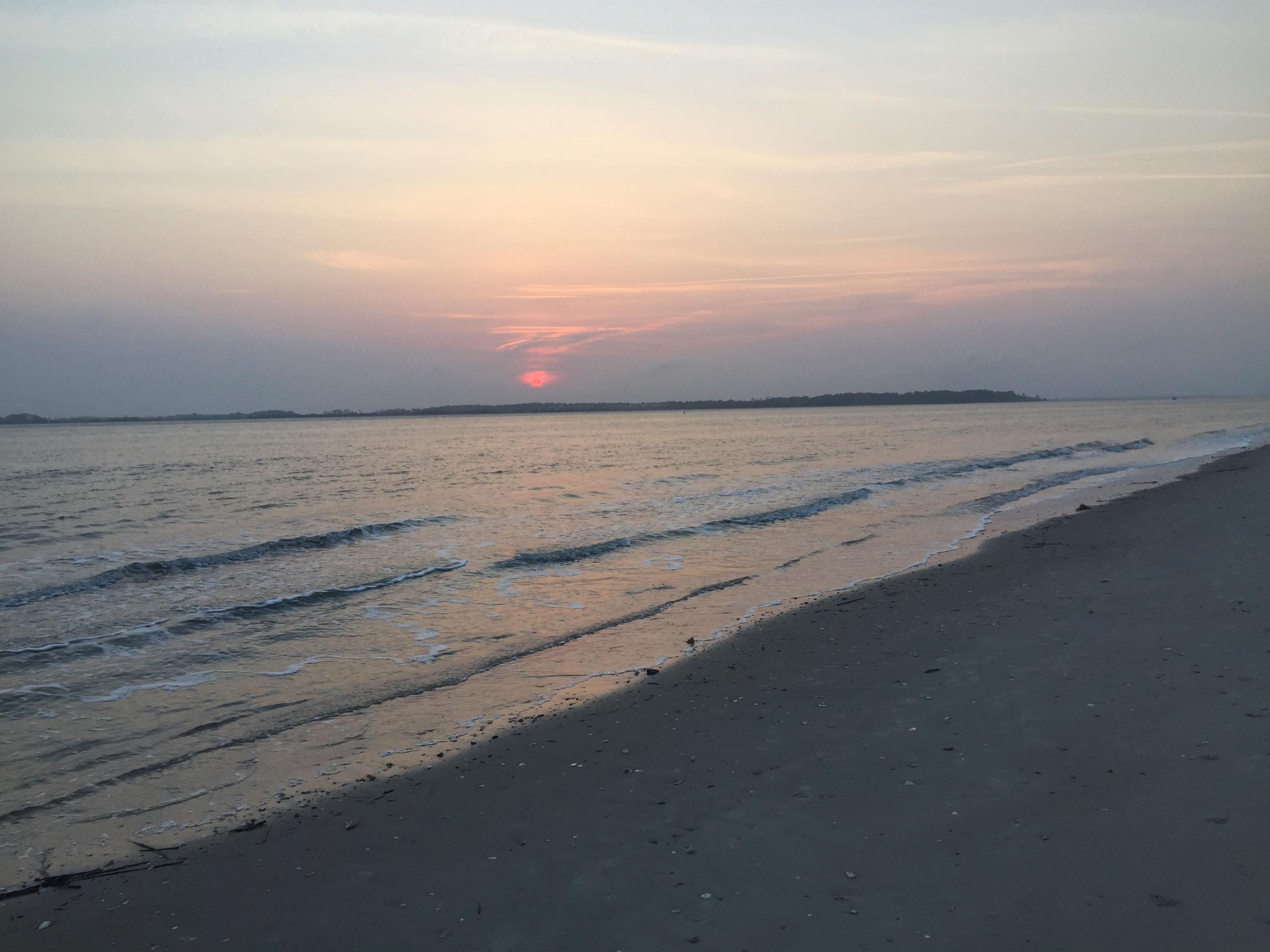 3103 Point Street Edisto Island, SC 29438 - Photo 8 of 41 sunset on sound