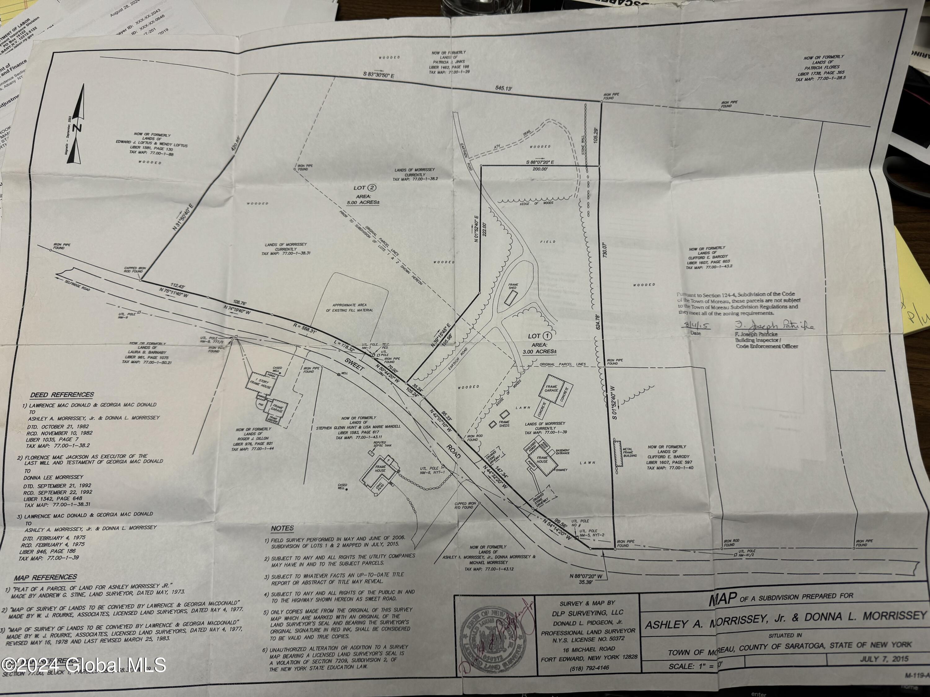 23-31 Sweet Road Moreau, NY 12831 - Photo 10 of 10 Survey