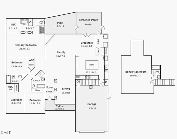 $625,000 | 80 Meadow Wood Lane, Willow Spring, NC 27592