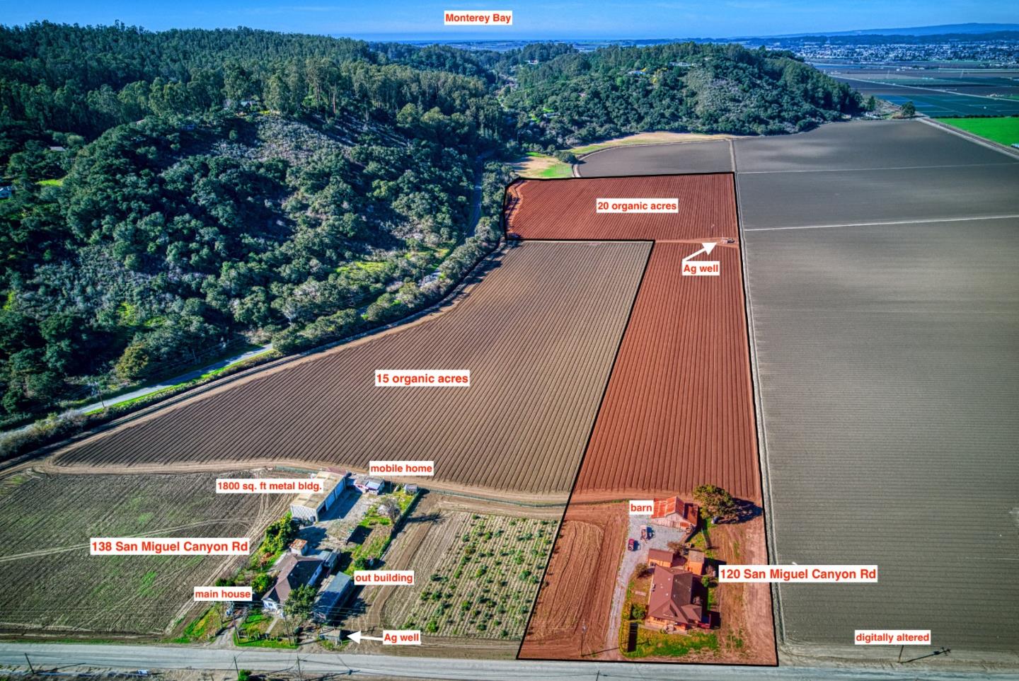 138 San Miguel Canyon Road Watsonville, CA 95076 - Photo 5 of 61 an aerial view of a