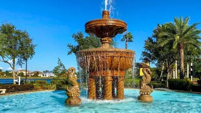 a living room with a couch and a table