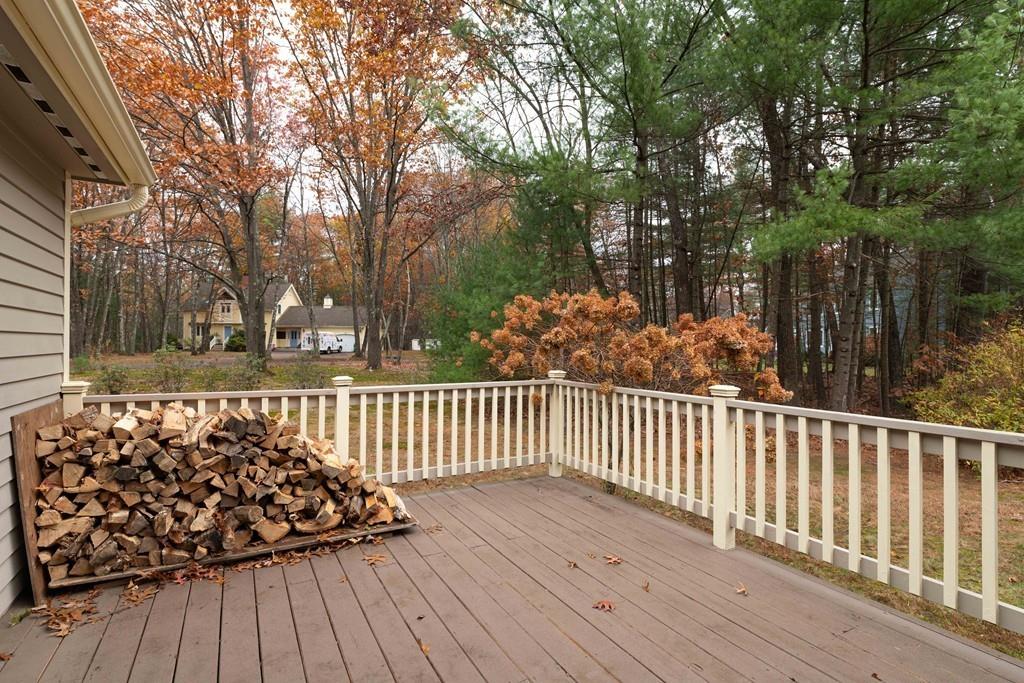 70 Birch Hill Road Northampton, MA 01062 - Photo 24 of 30 a view of a wooden roof deck