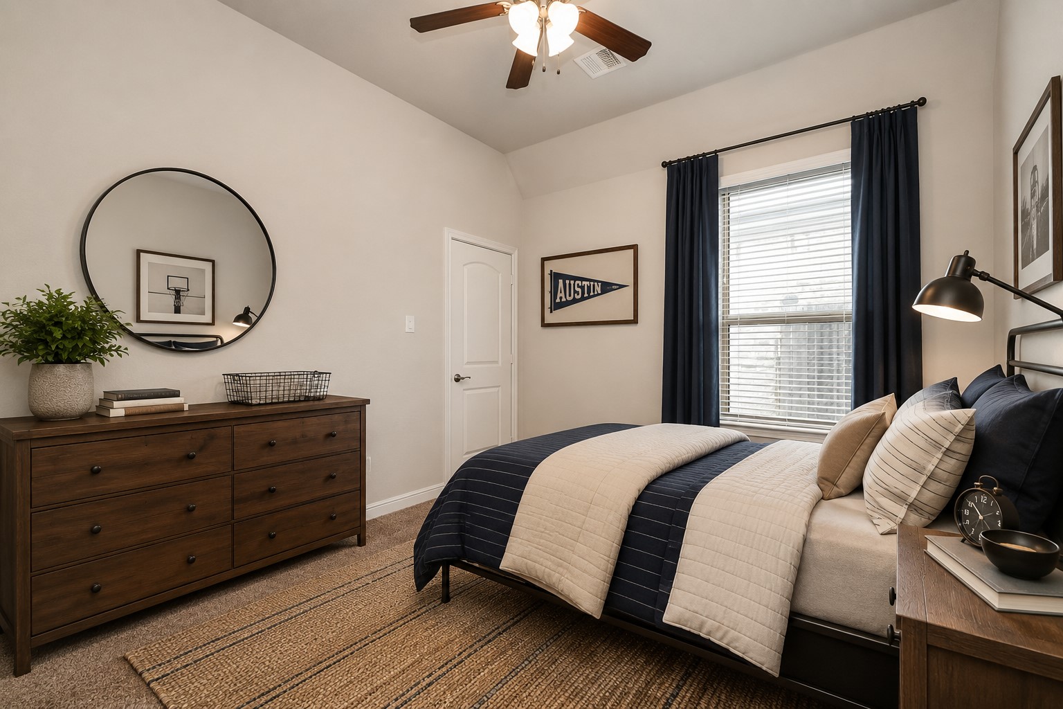 24523 Eucalyptus Way Spring, TX 77373 - Photo 19 of 32 Virtually Staged Bedroom for visualization purposes only.