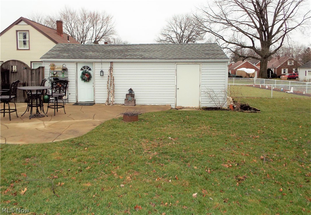 3012 Joseph Street Northwest Canton, OH 44708 - Photo 7 of 24 PATIO AND GARAGE - PRIVATE BACKYARD