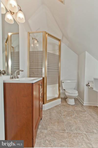 3880 Point Of Rocks Road Jefferson, MD 21755 - Photo 17 of 30 a bathroom with a toilet sink and mirror