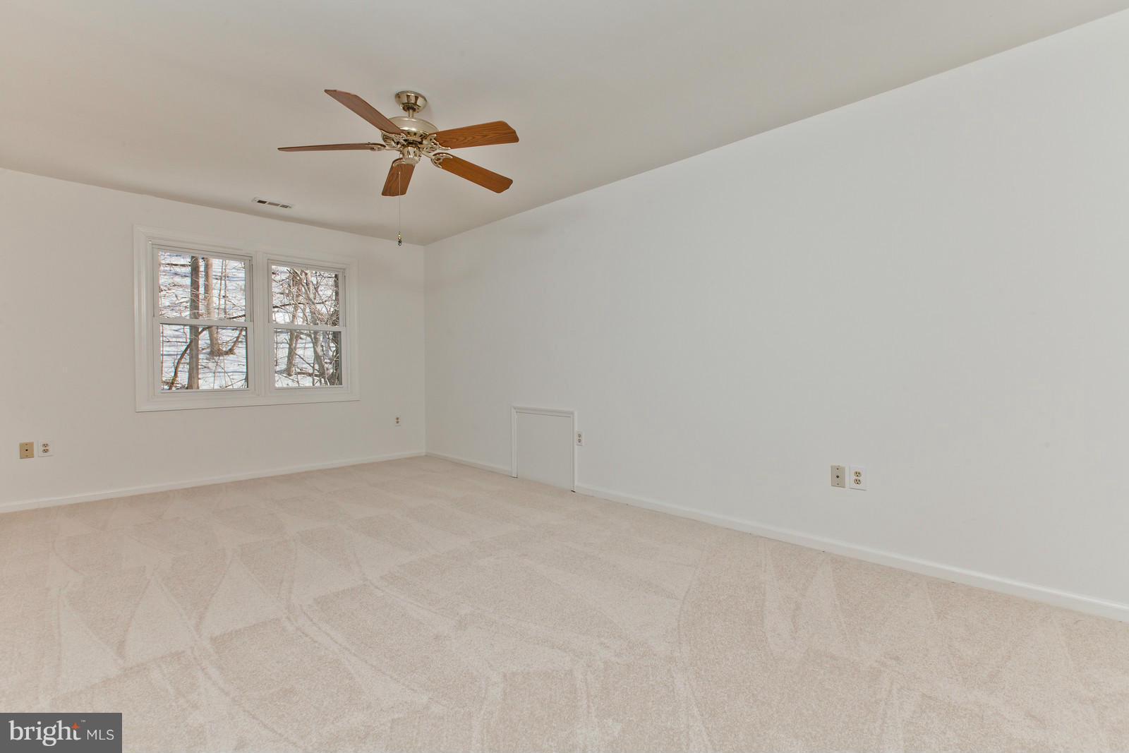 3880 Point Of Rocks Road Jefferson, MD 21755 - Photo 18 of 30 an empty room with windows and ceiling fan