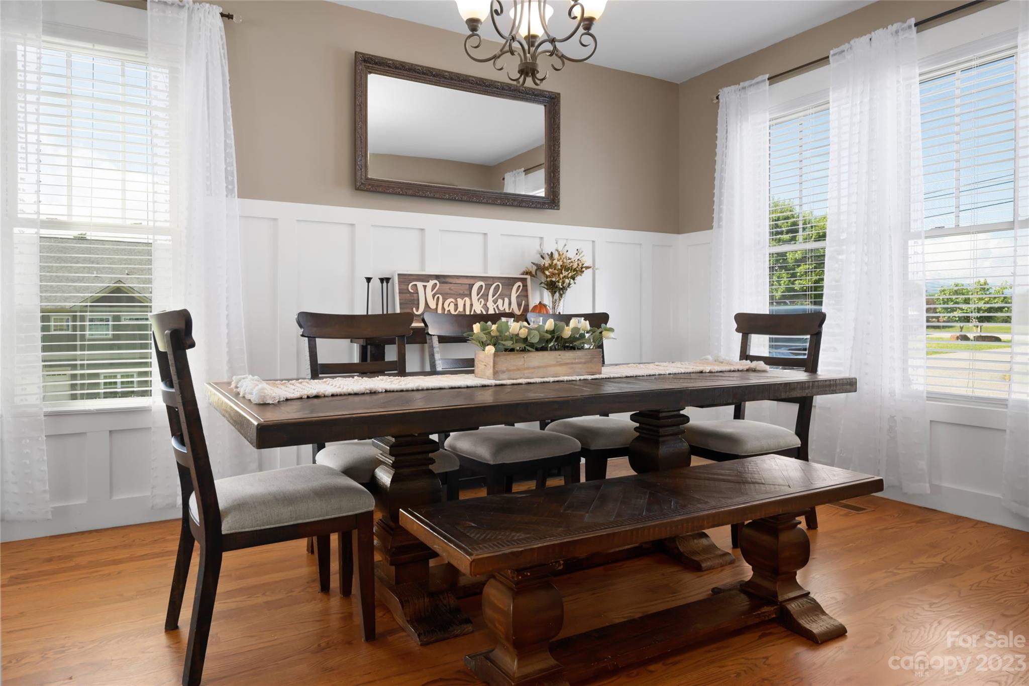 1480 Jenkins Valley Road Alexander, NC 28701 - Photo 7 of 40 a living room with furniture and a flat screen tv