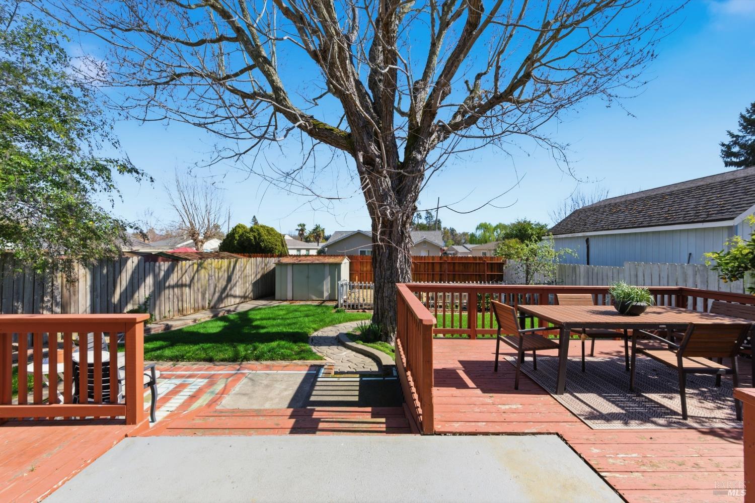 3188 Laurel Street Napa, CA 94558 - Photo 32 of 49 a view of house with outdoor seating space