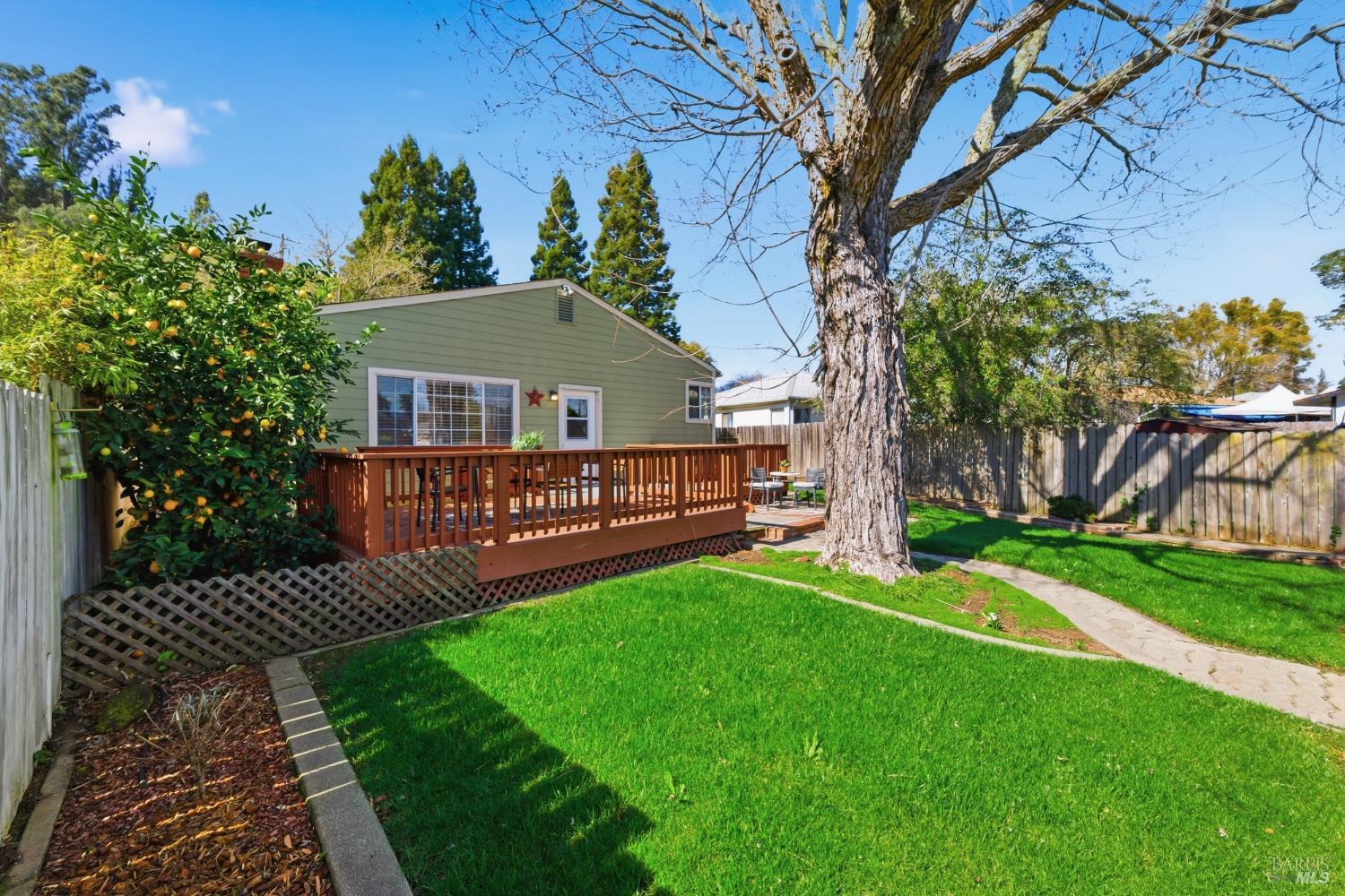 3188 Laurel Street Napa, CA 94558 - Photo 39 of 49 a view of a house with a yard