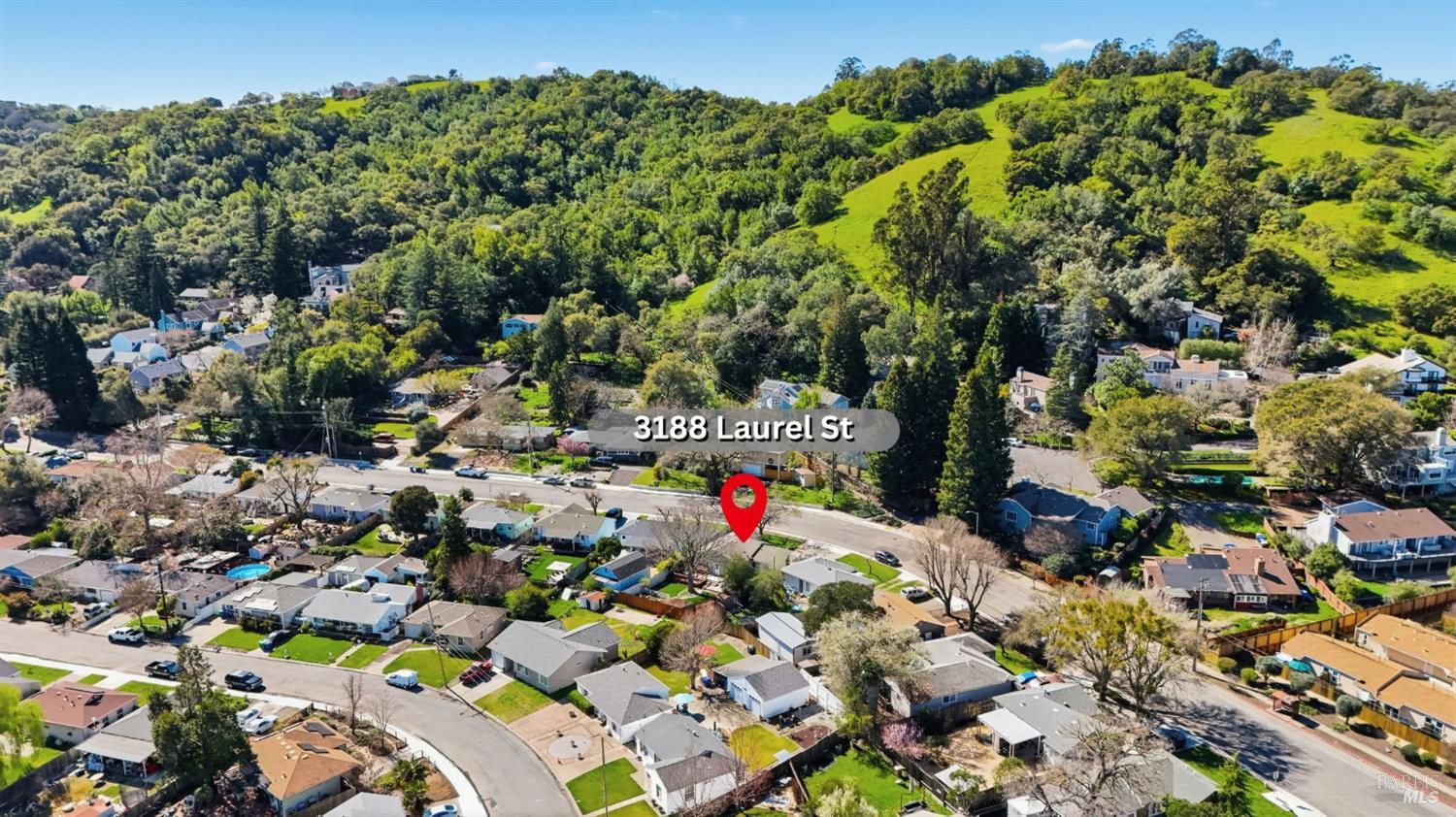 3188 Laurel Street Napa, CA 94558 - Photo 47 of 49 a view of outdoor space and yard