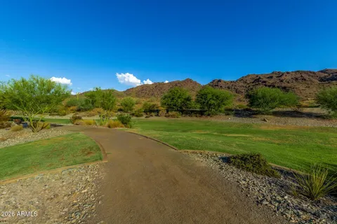 a view of city and mountain