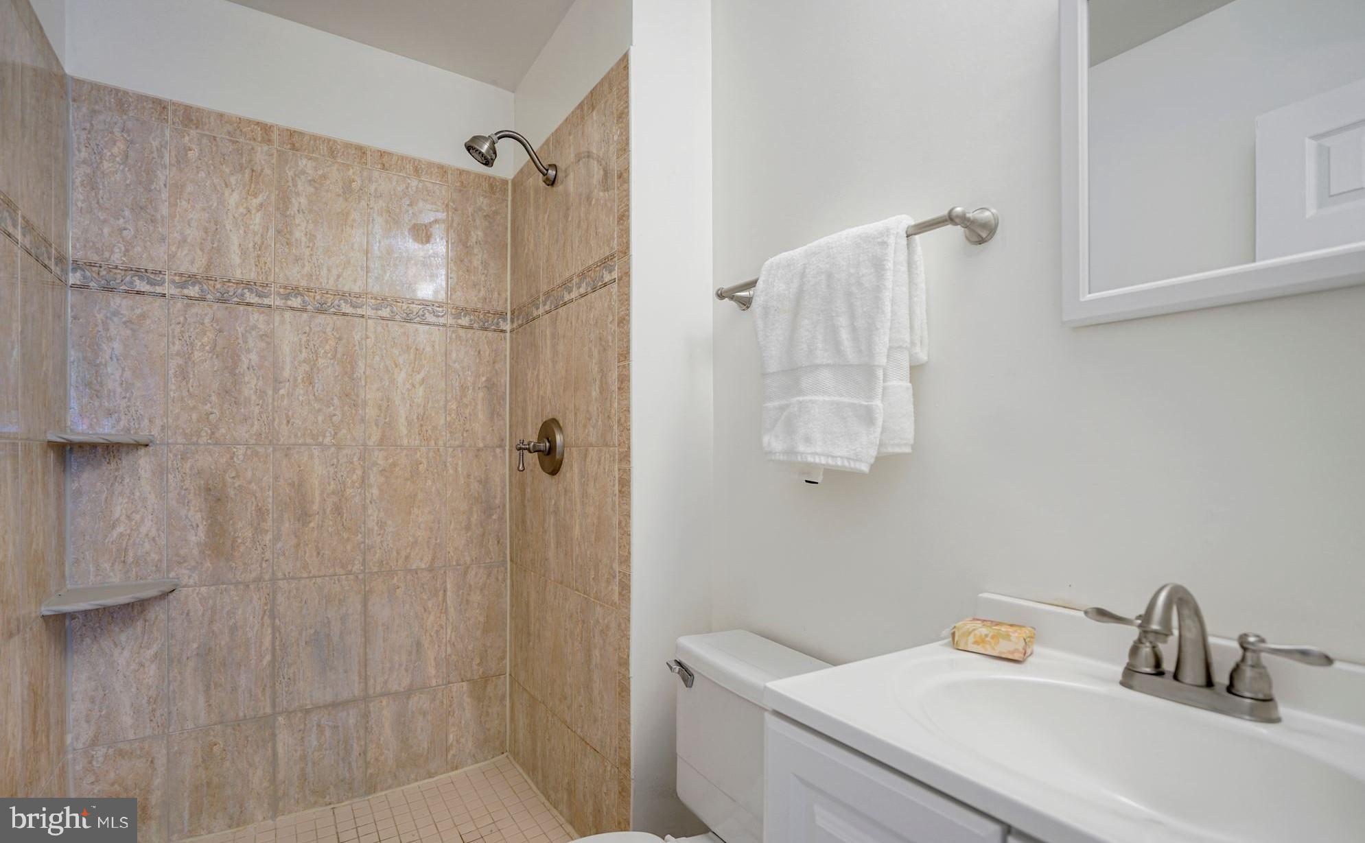 6356 Shaundale Drive Springfield, VA 22152 - Photo 15 of 28 Primary bath with stand-up shower and newer vanity