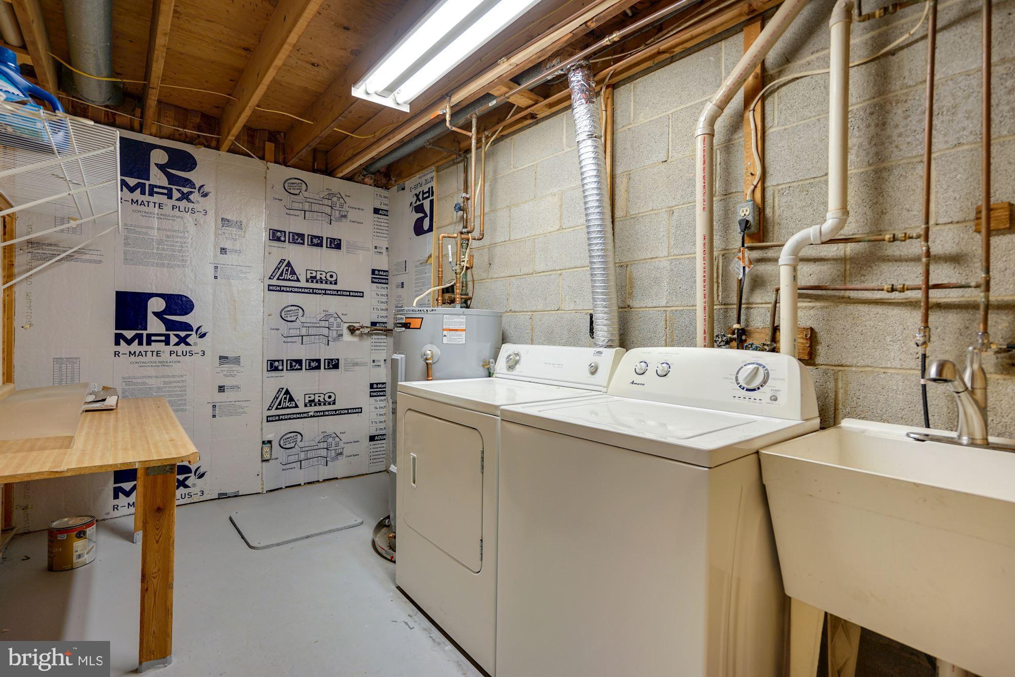 6356 Shaundale Drive Springfield, VA 22152 - Photo 25 of 28 Laundry room with sink and storage area