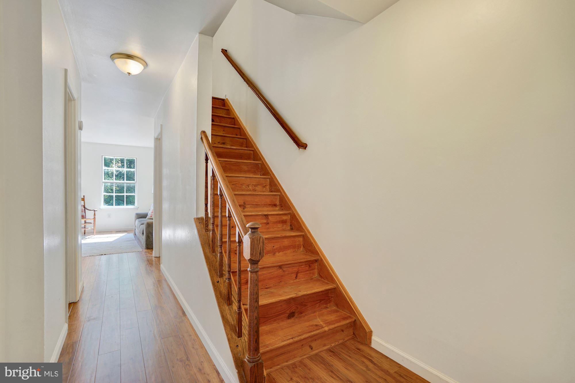 6356 Shaundale Drive Springfield, VA 22152 - Photo 3 of 28 foyer w/newer floors staircase + coat closet