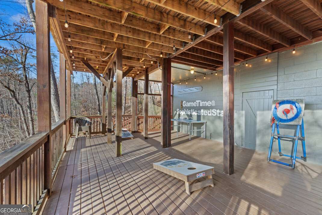 100 Smith Hill Road Blue Ridge, GA 30513 - Photo 35 of 66 a view of steet with deck