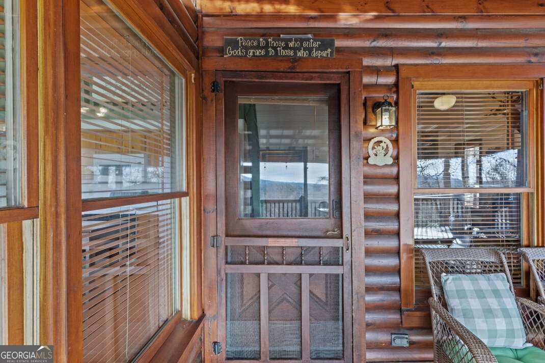 100 Smith Hill Road Blue Ridge, GA 30513 - Photo 10 of 66 a view of front door of house