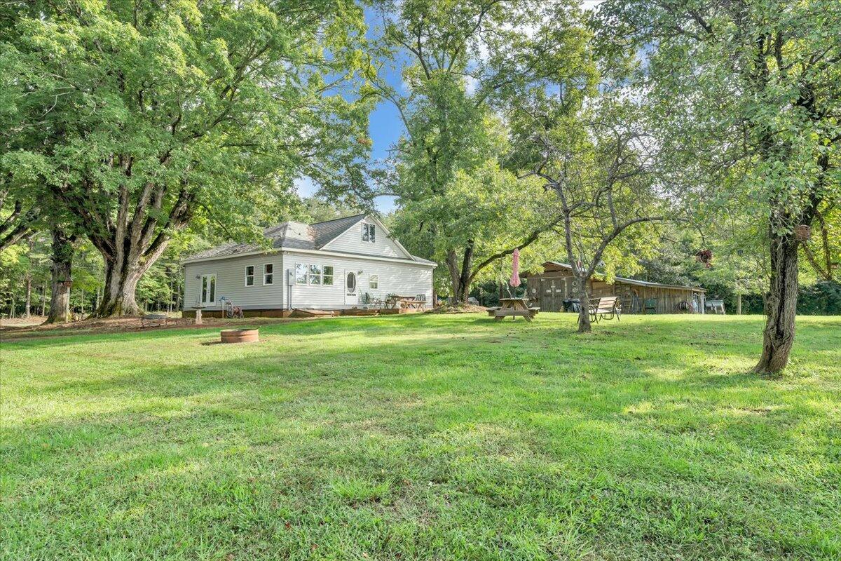568 Moores Mill Road Ridgeway, VA 24148 - Photo 49 of 51 a view of a house with a big yard