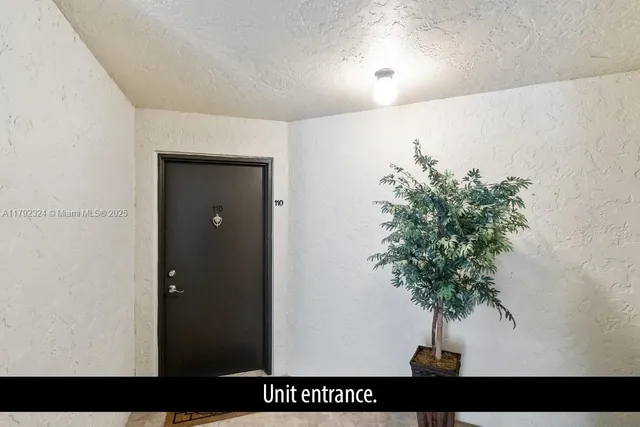 a view of entryway with flower pot