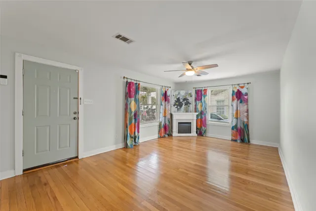 a view of a living room