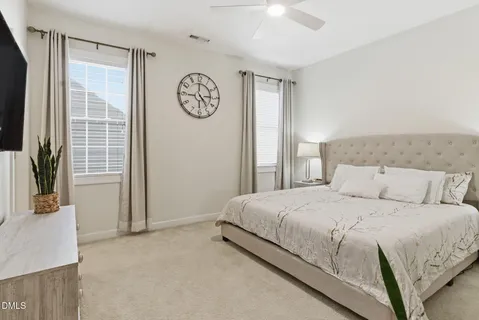 a top view of a house with a yard