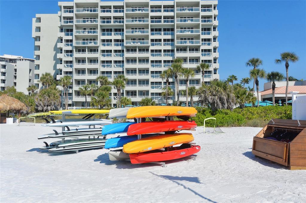 240 Sands Point Road, Unit 4206 Longboat Key, FL 34228 - Photo 30 of 41 a view of backyard with swimming pool and seating space