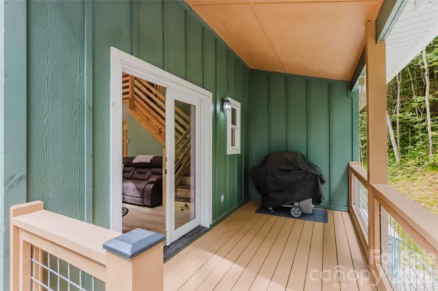 a view of a front door