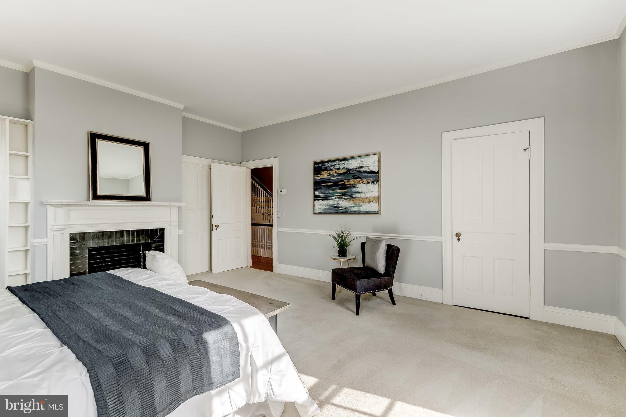 500 Overhill Road Baltimore, MD 21210 - Photo 32 of 67 Carpet over oak hardwood flooring