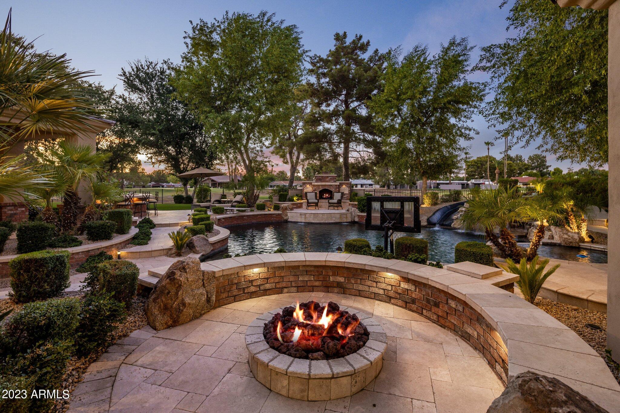 158 West Boca Raton Road Phoenix, AZ 85023 - Photo 44 of 50 Outdoor Fireplace