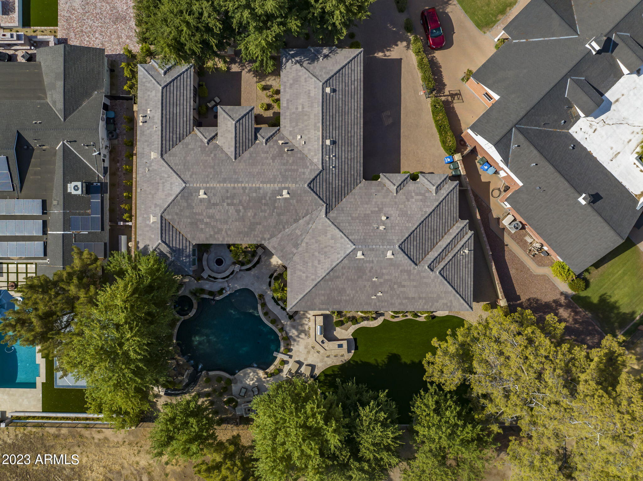 158 West Boca Raton Road Phoenix, AZ 85023 - Photo 47 of 50 Aerial of Home