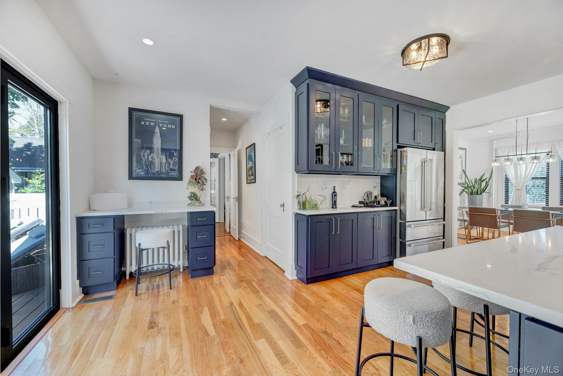 619 Bailey Avenue Greenport, NY 11944 - Photo 10 of 34 Kitchen to Hallway and to Dining Area