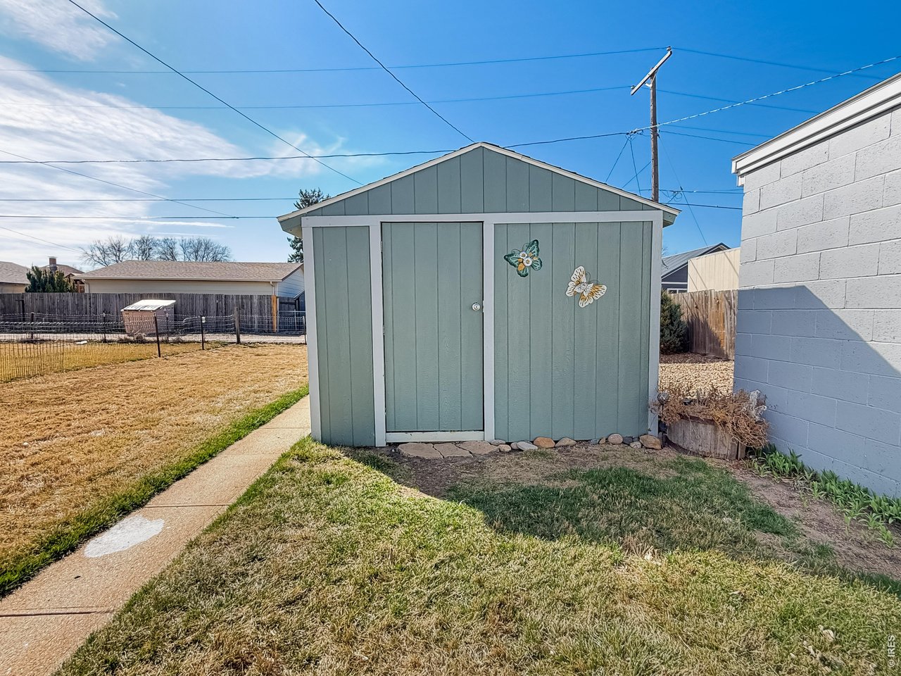 525 Cleveland Street Sterling, CO 80751 - Photo 24 of 35 Nice storage shed for garden tools and lawn equipment