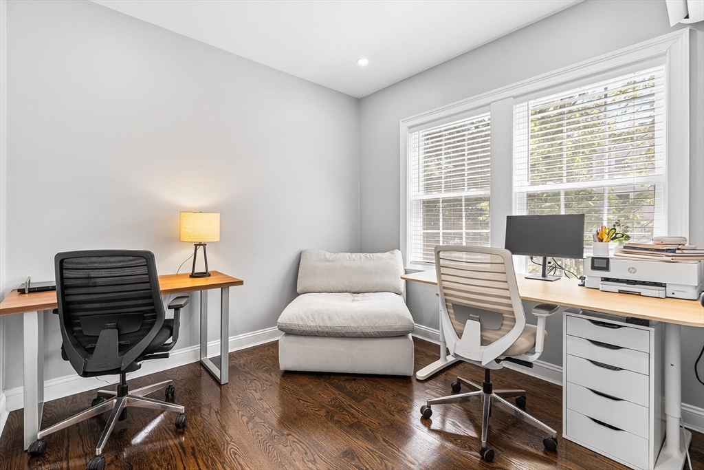 128 Hamilton Street, Unit 2B Boston, MA 02125 - Photo 17 of 23 a workspace with furniture and a window