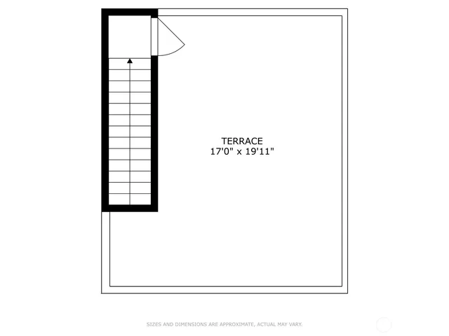 a picture of a bench in a window