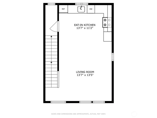 a picture of a bench in front of a wall