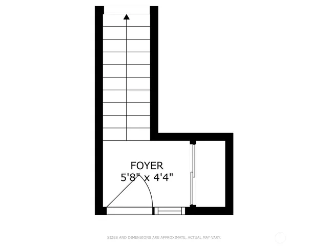 a picture of a bench in front of a door