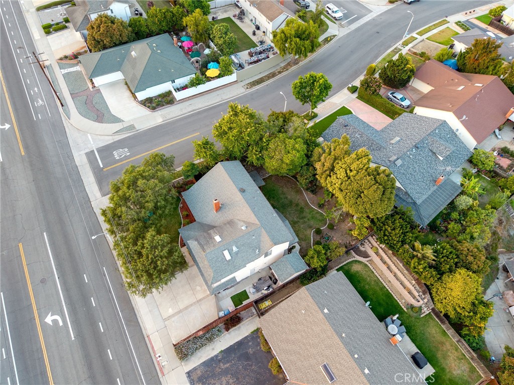 398 Day Road Ventura, CA 93003 - Photo 55 of 69 an aerial view of a house with a yard and potted plants