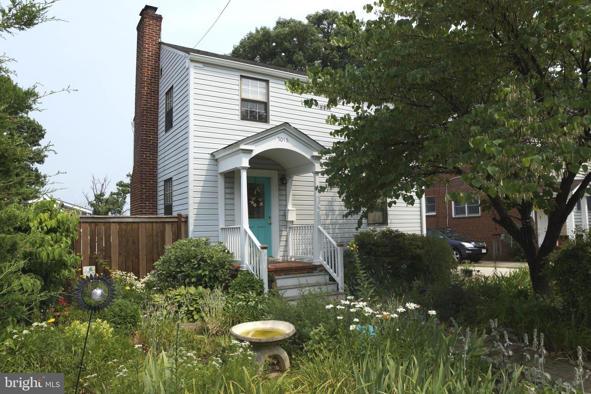 5018 South Chesterfield Road Arlington, VA 22206 - Photo 1 of 68 Front view with gardens