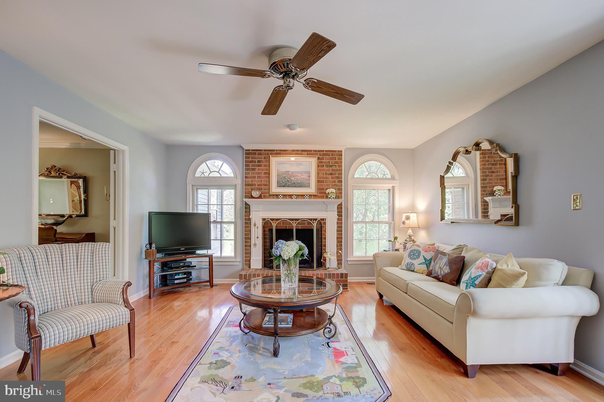 11972 Grey Squirrel Lane Reston, VA 20194 - Photo 25 of 70 Family Room With Wood Burning Fireplace