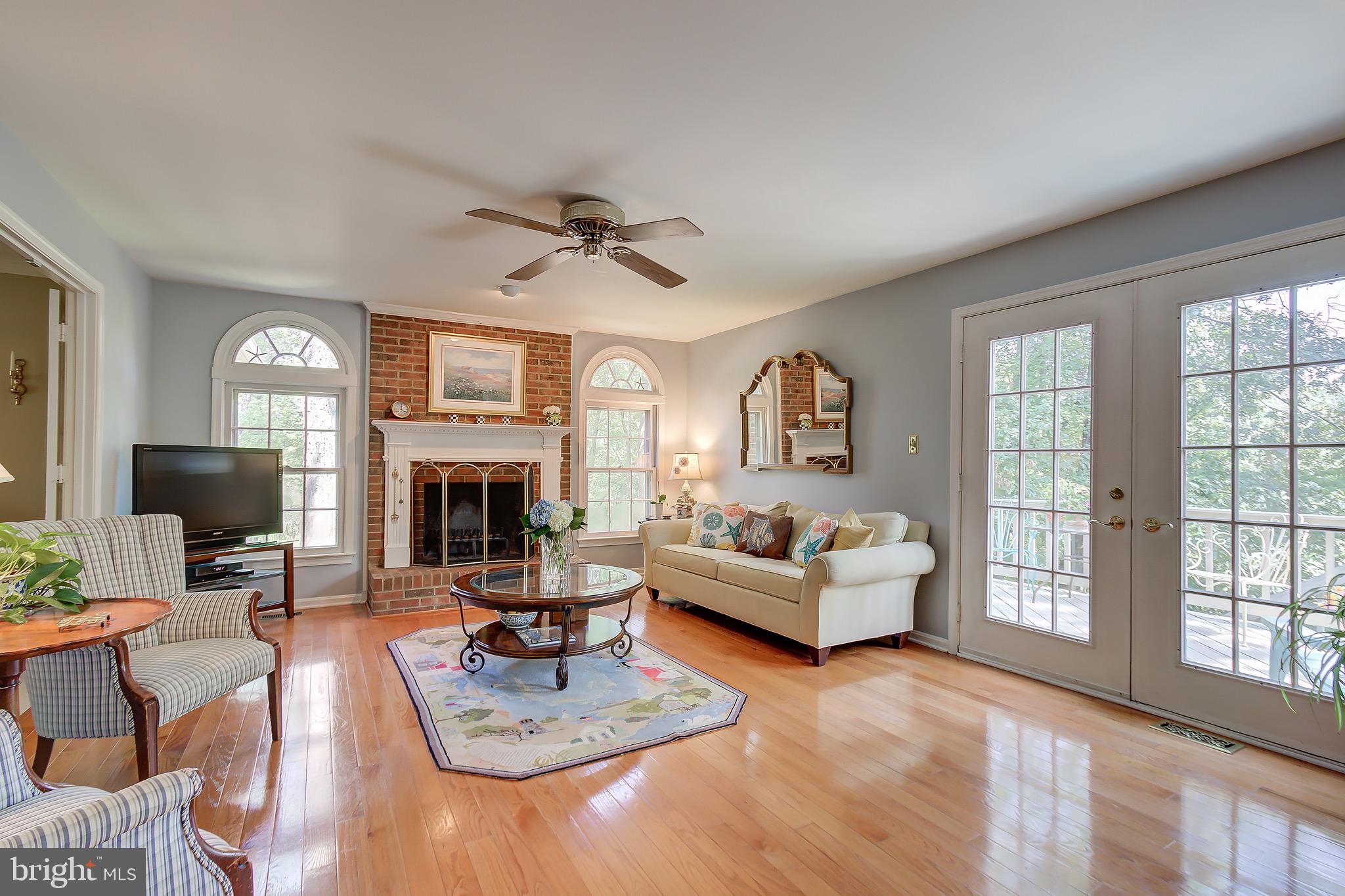 11972 Grey Squirrel Lane Reston, VA 20194 - Photo 26 of 70 Family Room Doors to Deck