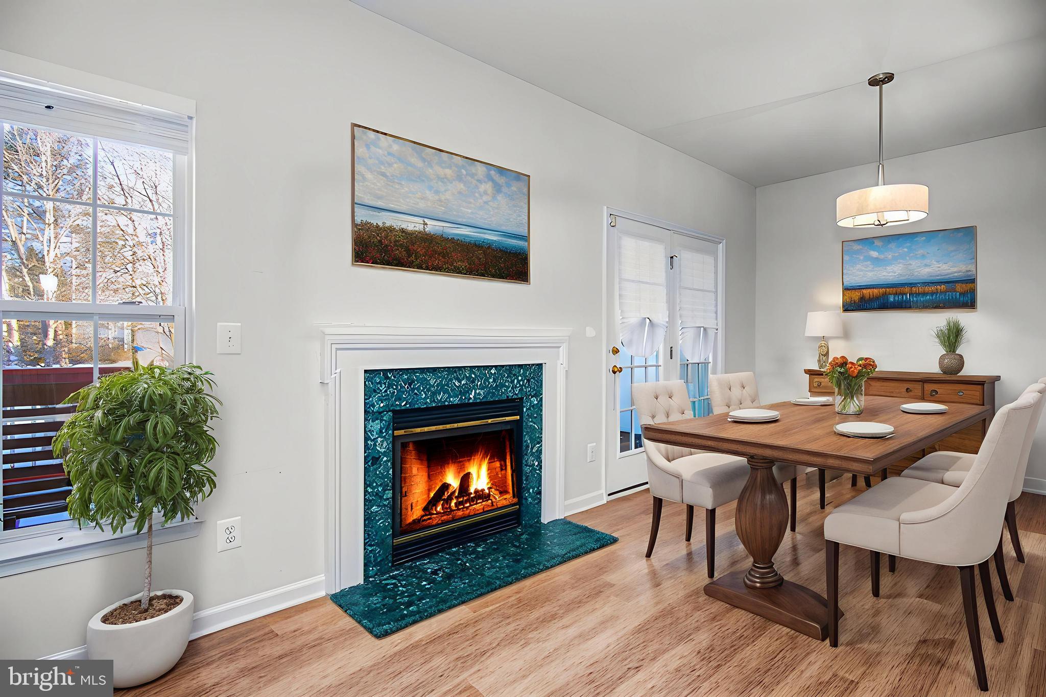 10159 Elgin Way Bristow, VA 20136 - Photo 6 of 41 a view of a livingroom with furniture and a fireplace