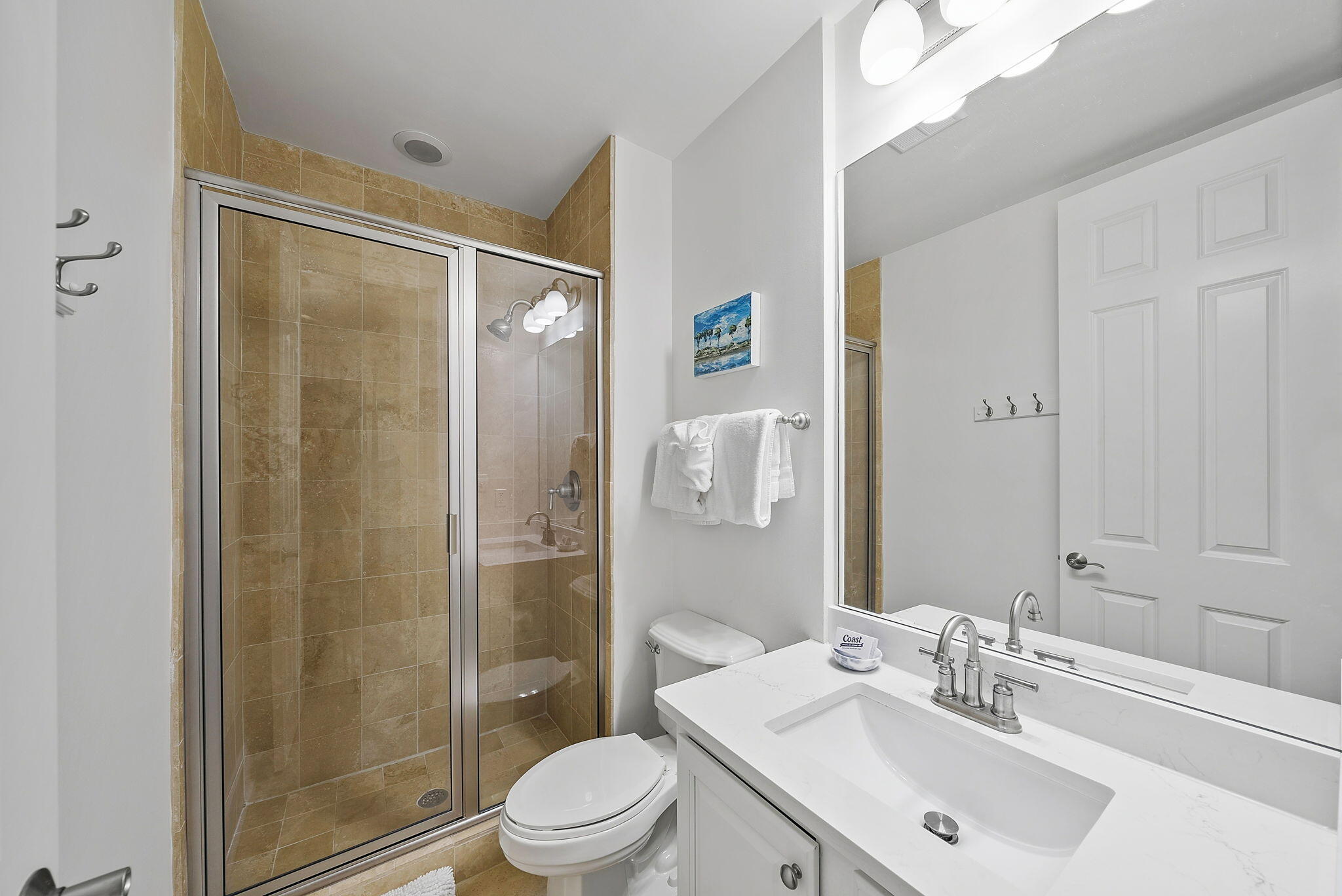 1653 West County Highway 30A, Unit 2105 Santa Rosa Beach, FL 32459 - Photo 23 of 42 a bathroom with a sink a toilet and shower