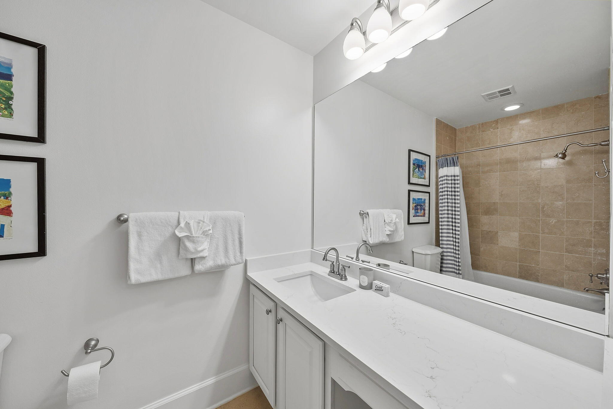 1653 West County Highway 30A, Unit 2105 Santa Rosa Beach, FL 32459 - Photo 26 of 42 a bathroom with a sink and a mirror