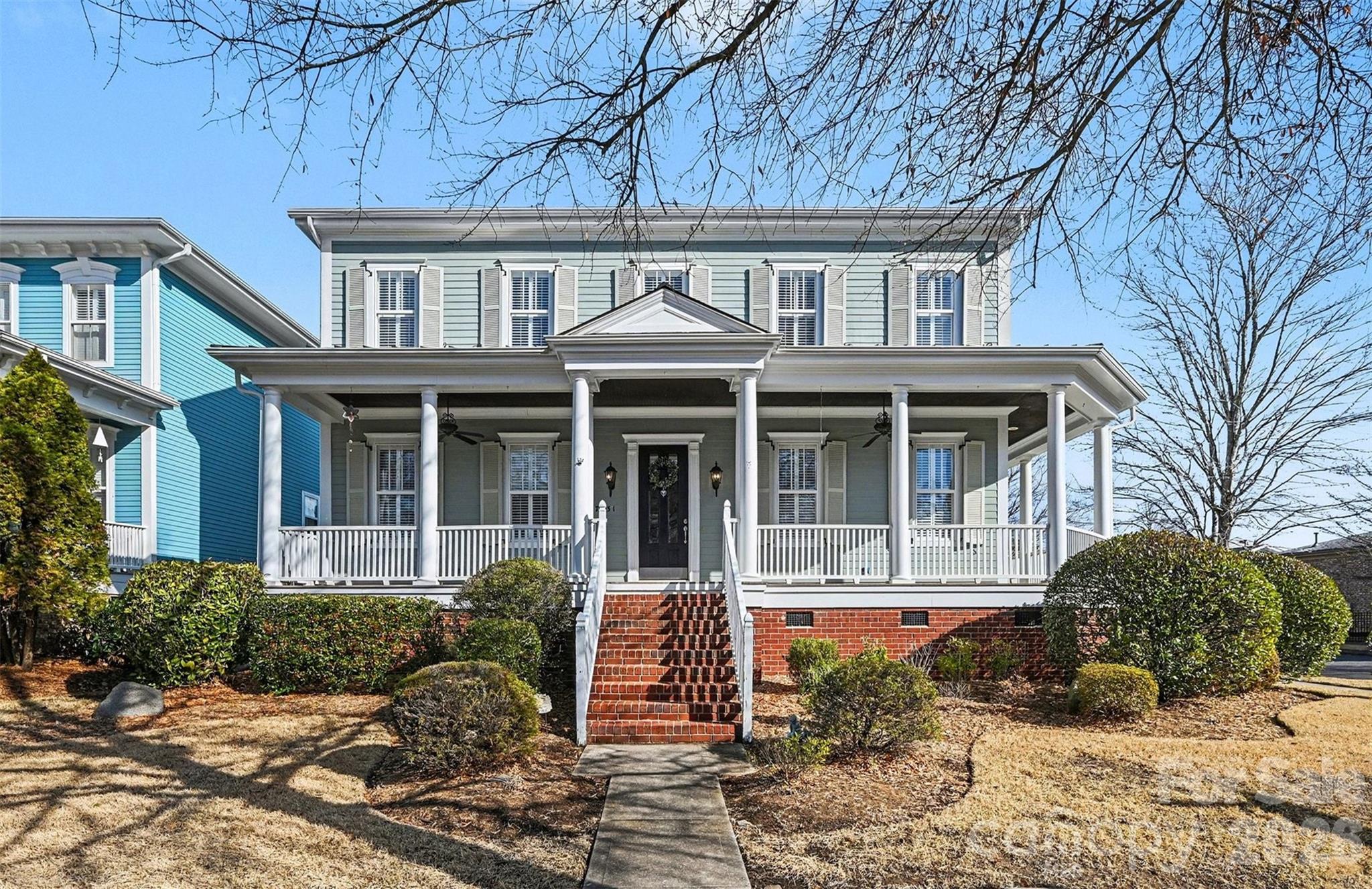 17531 Meadow Bottom Road Charlotte, NC 28277 - Photo 2 of 47 a front view of a house with a yard