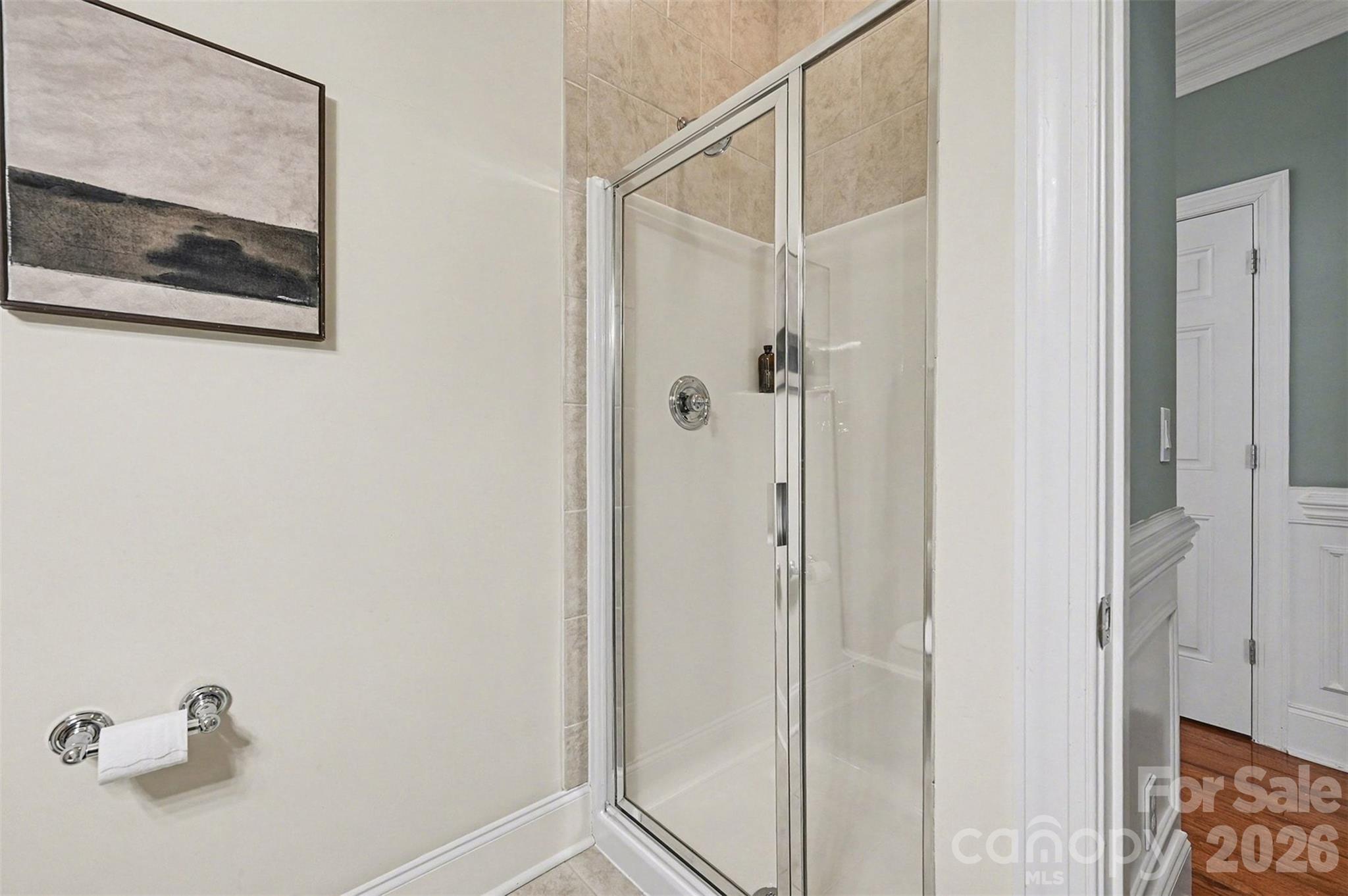 17531 Meadow Bottom Road Charlotte, NC 28277 - Photo 34 of 47 a bathroom with a shower