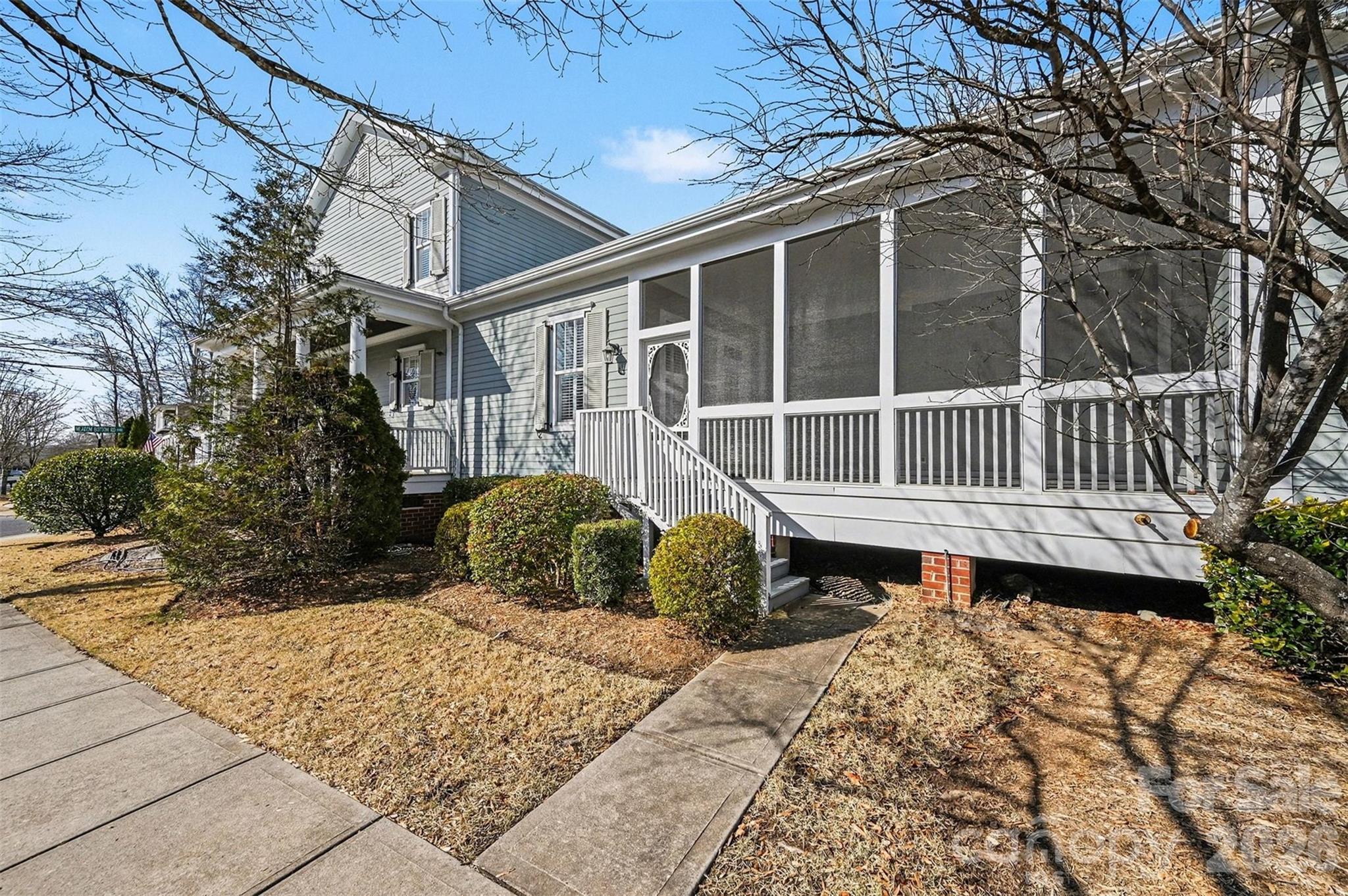 17531 Meadow Bottom Road Charlotte, NC 28277 - Photo 42 of 47 a front view of a house with garden