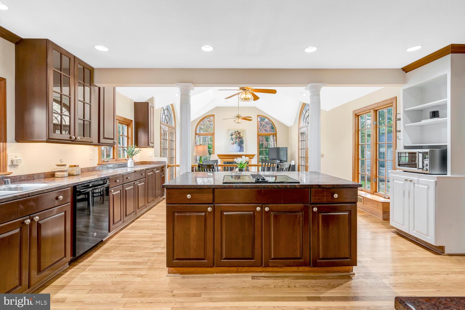 723 Forest Park Road Great Falls, VA 22066 - Photo 23 of 71 The kitchen leads into a family room addition