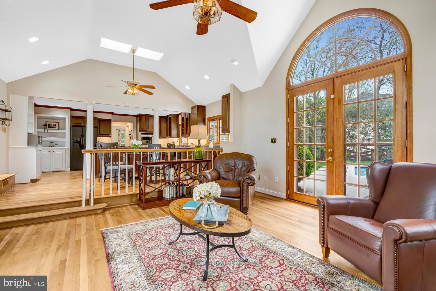 723 Forest Park Road Great Falls, VA 22066 - Photo 29 of 71 a living room with furniture and a large window