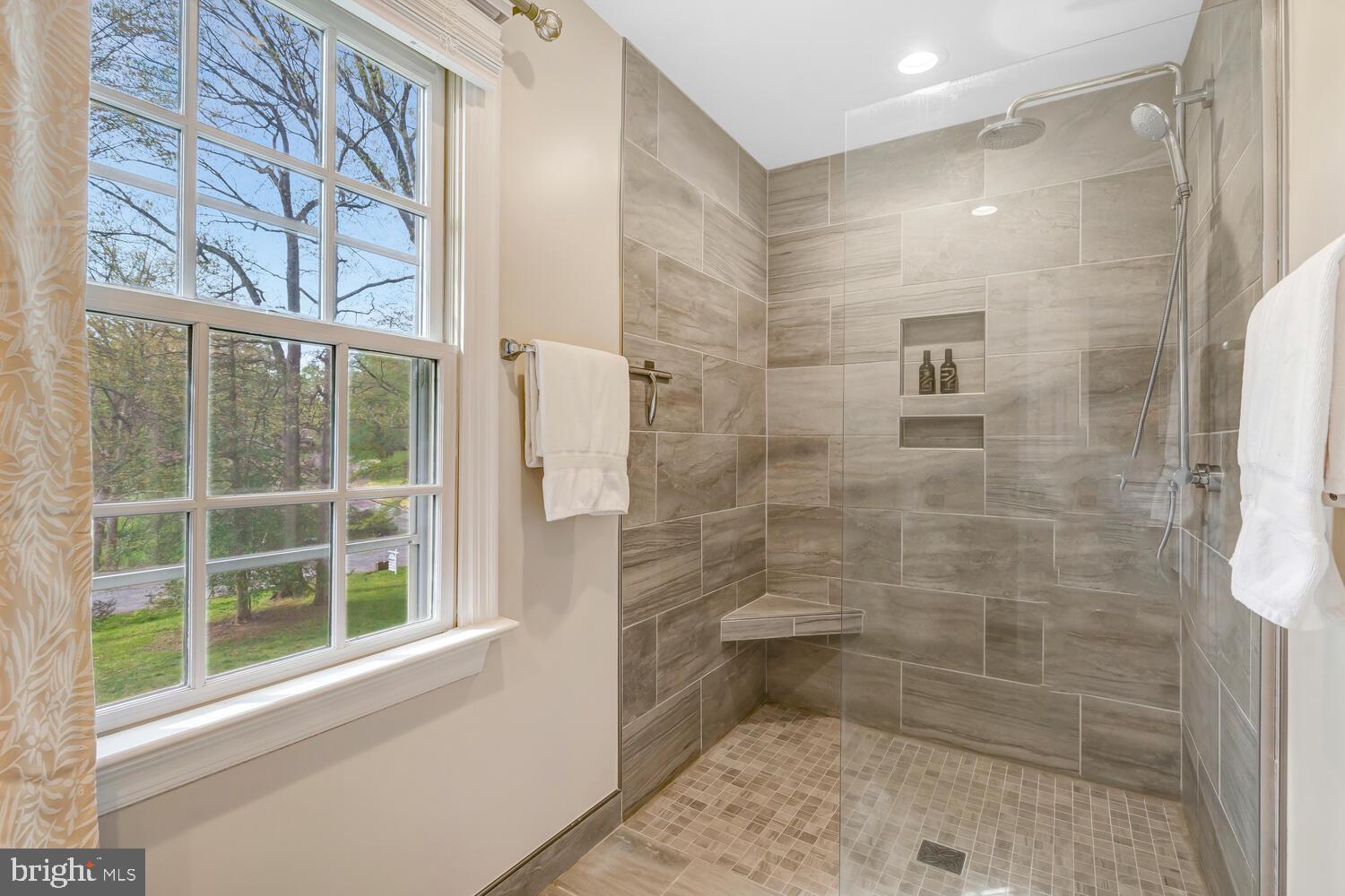 723 Forest Park Road Great Falls, VA 22066 - Photo 39 of 71 Large primary bathroom shower