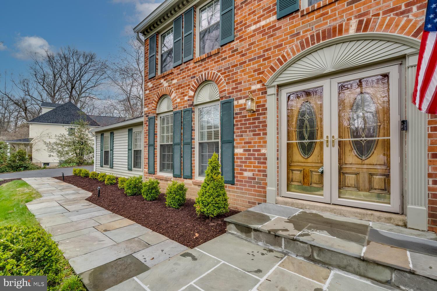 723 Forest Park Road Great Falls, VA 22066 - Photo 52 of 71 This elegant walkway leads up to the front doors